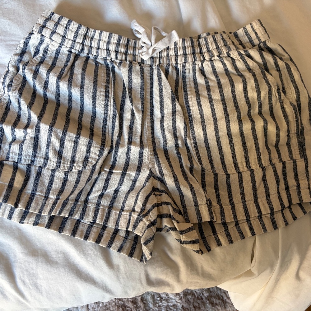 J Crew linen shorts